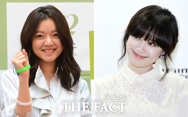 고아성-구혜선, 2011학년도 성균관대학교 입학 동기 고아성(왼쪽)과 구혜선이 2011년 성균관대학교에 함께 입학했다./ 이새롬·최진석 기자