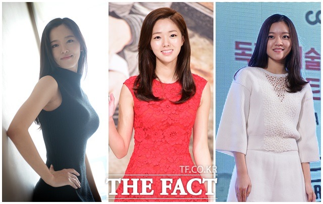 강한나·채수빈·고아성 우리도 여배우에요 강한나(왼쪽부터)·채수빈·고아성은 브라운관과 스크린에서 열연을 펼치고 있다. /임영무·배정한·김슬기 기자