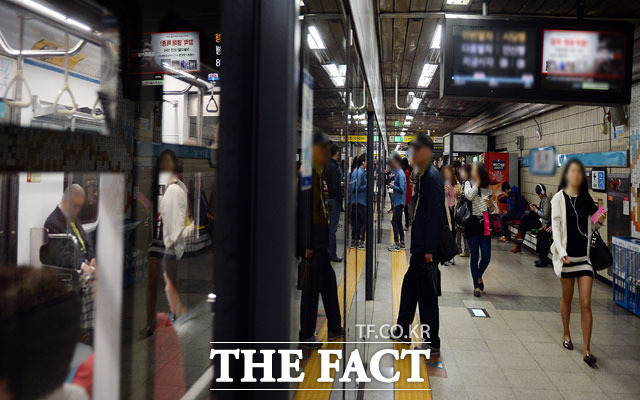 정자역, 피해 상황은? 2일 정자역에서 발생한 소동은 인근 미금역 공사 현장이 원인이었던 것으로 확인됐다. (사진과 무관) / 이새롬 기자