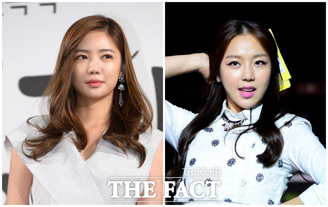 이태임, 예원에게 사과… 욕설 논란 가운데에 선 이태임(왼쪽)은 예원이 먼저 반말을 했다고 해명했다. 그러나 지난 5일 이태임은 예원에게 사과했다./ 김슬기 기자