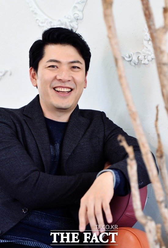 형사 3부작의 마무리는 살인의뢰. 배우 김상경은 살인의뢰를 마지막으로 형사 캐릭터에서 은퇴한다고 말했다./김슬기 기자