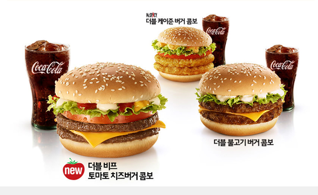 맥런치 콤보 입맛따라 3종류로! 맥도날드가 새로운 프로모션 맥런치 콤보를 진행한다. / 맥도날드