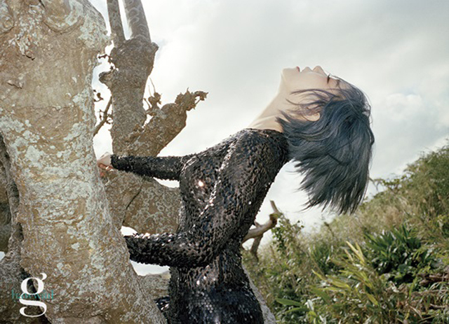 가인, 오는 12일 네 번째 미니앨범 발매. 가인이 9일 4번째 미니앨범 하와의 발매 기념 시사회에 참석했다. 이날 가인은 파라다이스 로스트 뮤직비디오 촬영 일화를 소개했다. /미스틱엔터테인먼트 제공