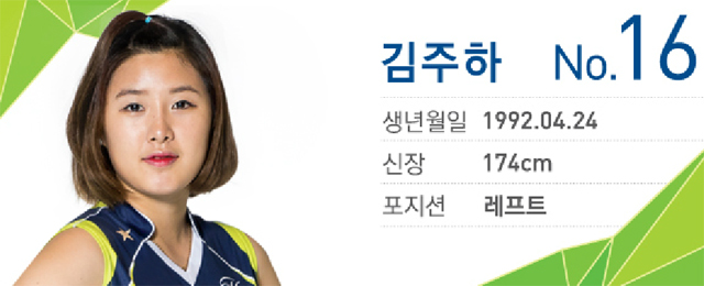 김주하, 얼짱 배구 선수로 눈길. 김주하가 10일 인기 검색어에 올라 네티즌들의 관심을 받고 있다. / 현대건설 힐스테이트 배구단 홈페이지 캡처