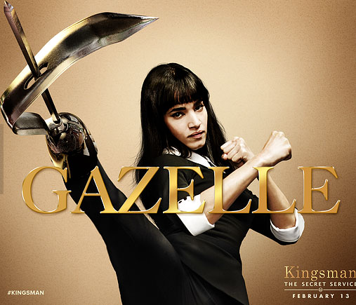 킹스맨 관심 집중 킹스맨에 대한 관심이 뜨겁다. 킹스맨에선 공주님의 엉덩이가 최대 관심사다. / 킹스맨 스틸