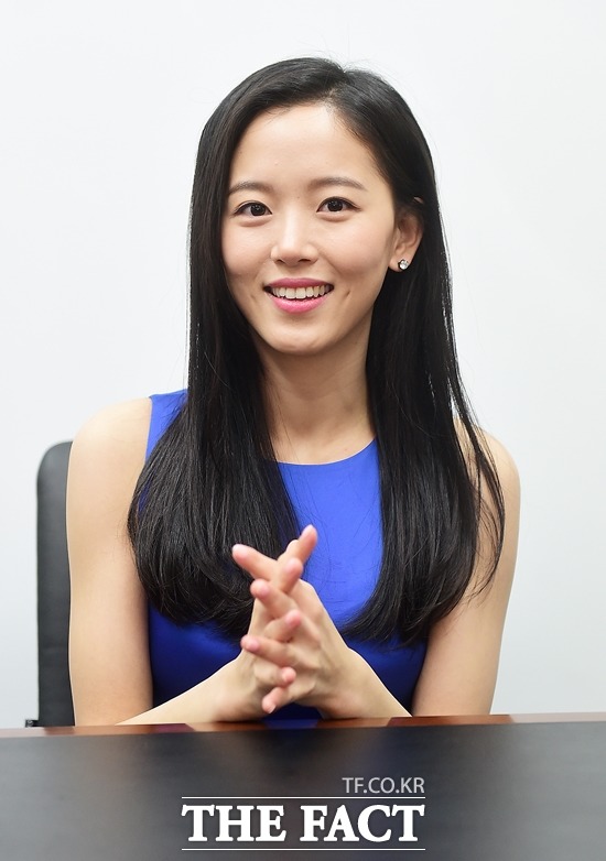 진인사대천명 강한나는 할 수 있는 최선의 노력을 다 한 뒤 욕심부리지 않고 하늘의 뜻을 기다리는편이라고 말했다. /배정한 기자