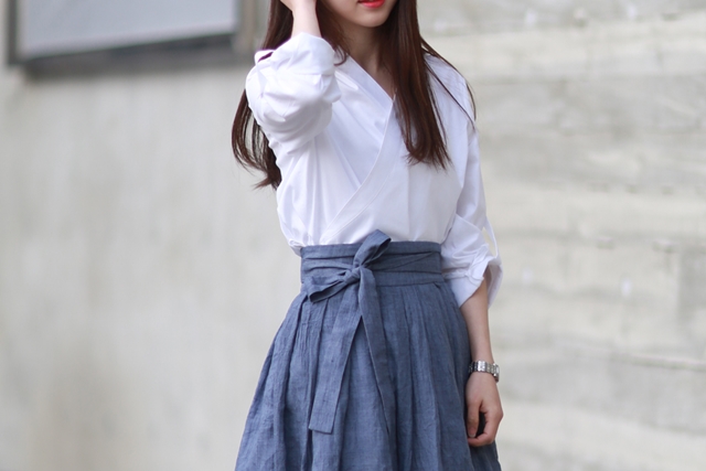 한국적 스트릿패션을 지향하는 리슬. / 리슬