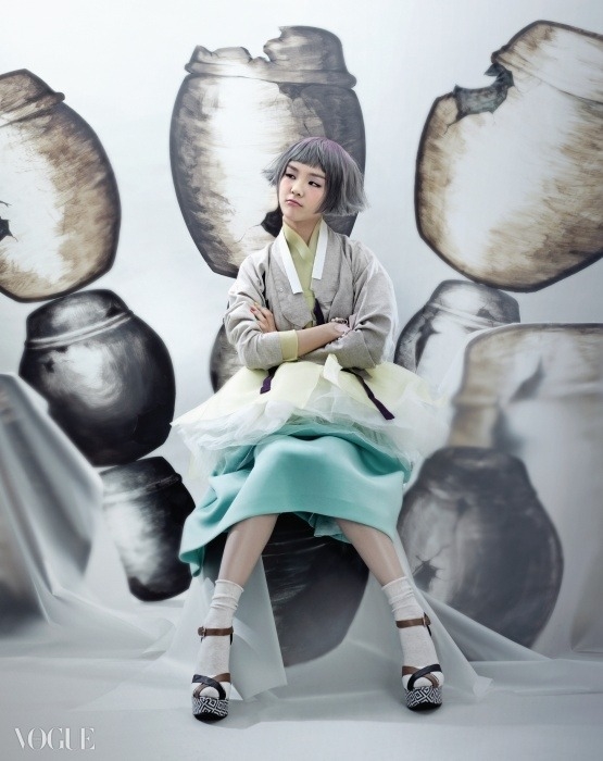 전래 동화 속으로 빠져든 국악 소녀 송소희. / 보그