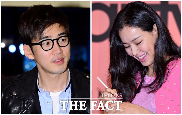 윤계상 측 알몸 사진? 오해입니다 윤계상(왼쪽)이 나체 논란을 빚고 있는 이하늬의 사진에 대해 해명했다./김슬기 기자