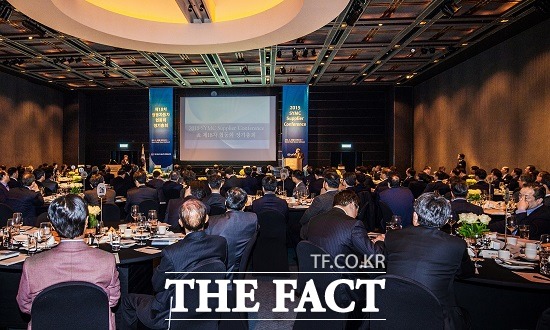 쌍용차, 2015 부품협력사 콘퍼런스 열어 쌍용자동차가 부품협력사와의 동반성장과 사업 비전 공유 등을 위해 2015년 쌍용자동차 부품협력사 콘퍼런스를 진행했다고 29일 밝혔다. / 쌍용자동차 제공