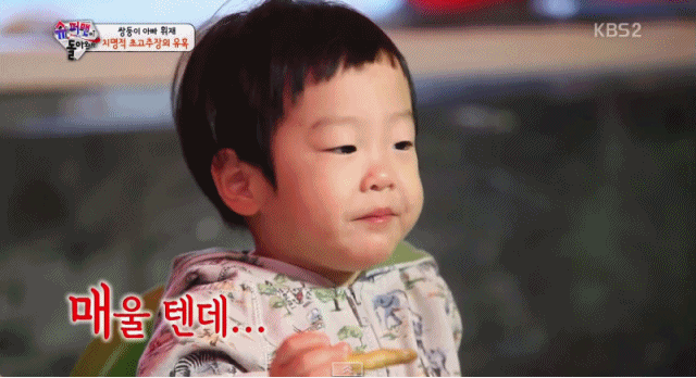 서준이 예뻐해줘서 감사합니다 처음엔 제작진으로 부터 이미지 메이킹을 고민하게 했지만 특유의 생동감 넘치는 표정으로 서준이는 팬들의 큰 사랑을 받고 있다. / KBS2 해피선데이-슈퍼맨이 돌아왔다 캡처