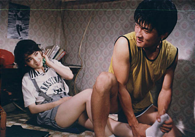 후광 비친 조용원은 누구? 조용원(왼쪽)은 지난 1987년 배우 최재성과 함께 영화 고속도로에 출연했다./ 고속도로 포스터