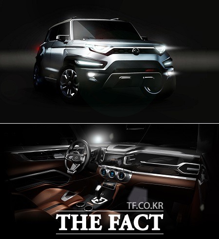 소형 SUV 티볼리 출시로 SUV 명가 재건을 노리고 있는 쌍용차는 이번 서울모터쇼에서 콘셉트카 XAV를 세계 최초로 공개한다. / 쌍용자동차 제공