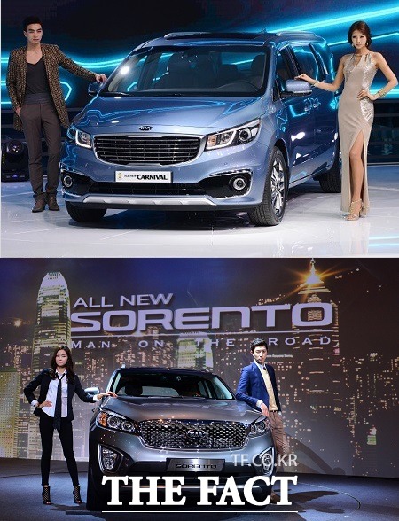 기아차, 3월 27만6656대 판매…전년比 1.8%↑ 기아자동차는 지난달 국내 4만2305대, 국외 23만4351대 등 모두 27만6656대를 판매했다고 1일 밝혔다. / 더팩트 DB