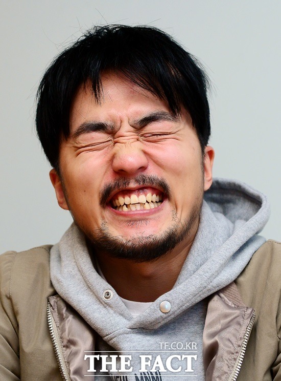 200일 됐어요. 사랑을 하는 유병재는 기쁘다. /이새롬 기자