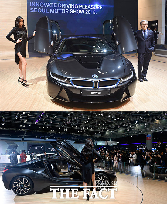 BMW, 2015 서울모터쇼서 총 29개 모델 선보여 BMW코리아가 3일부터 12일까지 경기도 고양시 일산킨텍스에서 열리는 2015 서울모터쇼에서 단일 브랜드로는 최대 규모인 총 29개 모델을 선보인다. / 일산 = 최진석 기자
