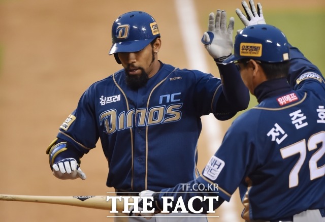 테임즈 폭발! 테임즈는 9일 KIA전에서 17번째 사이클링 히트를 기록했다. / 최진석 기자