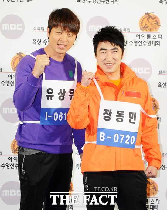 무한도전 식스맨 후보 장동민, 과거 발언 논란 무한도전 식스맨 후보 장동민(오른쪽)이 과거 발언으로 논란에 휩싸였다. /더팩트DB