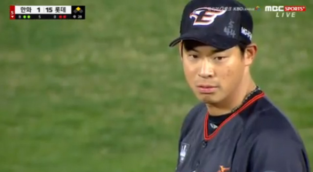 이동걸의 임무는 빈볼 투수? 이동걸의 인터뷰 내용이 다시금 주목 받고 있다. /MBC스포츠+ 영상 갈무리