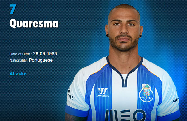 콰레스마, 바이에른 격침! 콰레스마가 멀티골을 폭발하며 포르투의 승리를 이끌었다. /FC 포르투 홈페이지 캡처