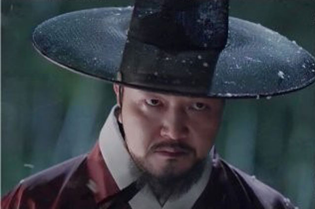 이이첨 연기하는 정웅인. 이이첨은 광해군의 옹립을 주장한 조선 중기의 문신이다. /MBC 화정 방송화면