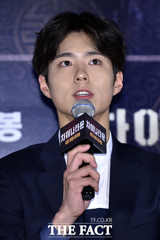 박보검-김고은 러브라인. 배우 박보검이 극 중에서 비극적인 결말을 맞은 김고은과의 러브라인에 아쉬운 마음을 드러냈다. /최진석 기자