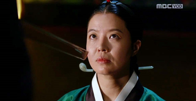 김여진. 김여진이 화정에서 열연을 보여주고 있다. 김여진에 대한 관심이 집중되고 있다. / MBC 화정 캡처