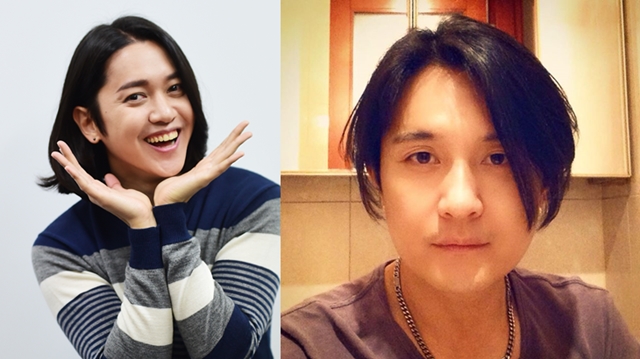 노을의 강균성과 노라조의 조빈. 강균성과 조빈이 단발머리로 전성기를 누렸다. / 더팩트 DB, 조빈 페이스북