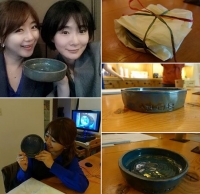  박효주, 손재주 인증! '직접 도자기 빚어'