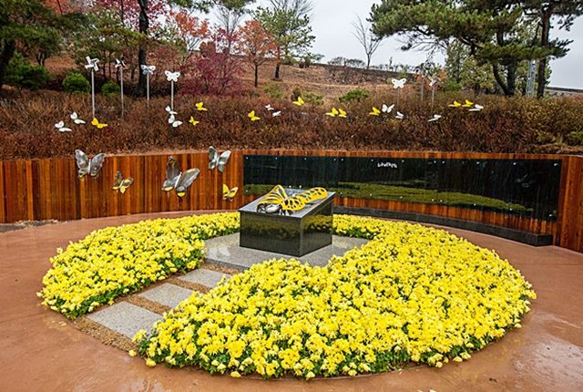 나비정원. 국내 최초의 어린이 전용 추모공원 나비정원에서 나비의 꿈 추모제가 개최됐다. / 서울시설공단