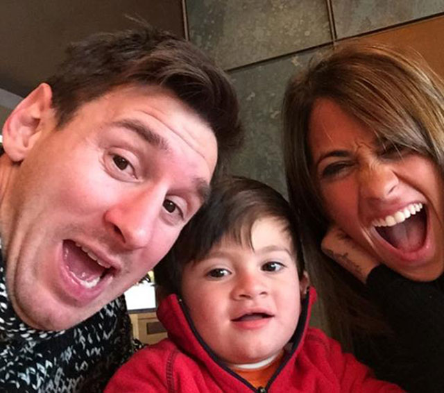 메시 아들바보. FC 바르셀로나 소속 리오넬 메시가 SNS에 가족 사진을 올려 주목을 받았다.  / 리오넬 메시 인스타그램