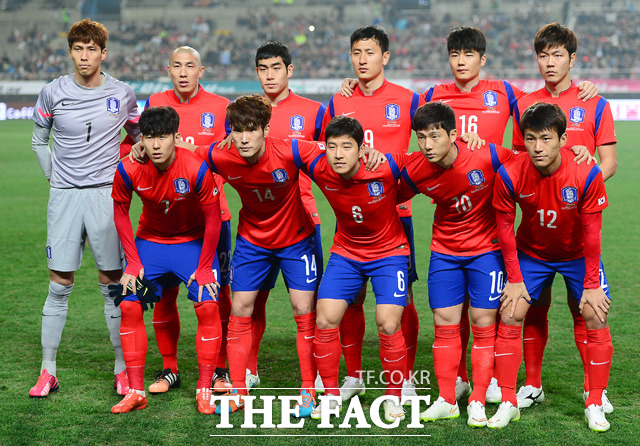 한국 FIFA 랭킹 57위 한국이 5월 FIFA 랭킹에서 지난달과 같은 57위를 유지했다. / 배정한 기자