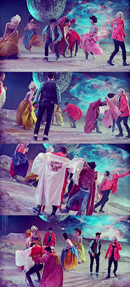 빅뱅의 배배 미공개 영상. 9일 YG엔터테인먼트가 공개한 빅뱅의 배배(BAE BAE)미공개 영상./뮤직비디오 캡처