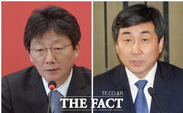 일단 민생법안부터… 여야는 10일 국회에서 유승민(왼쪽) 새누리당, 이종걸 새정치민주연합 원내대표 주례회동을 갖고 오는 12일과 28일 본 회의를 열어 소득세법 개정안 등 민생법안을 우선 처리하기로 합의했다. 그러나 공무원연금법 등에 대해서는 견해차만 확인했다. / 더팩트 DB