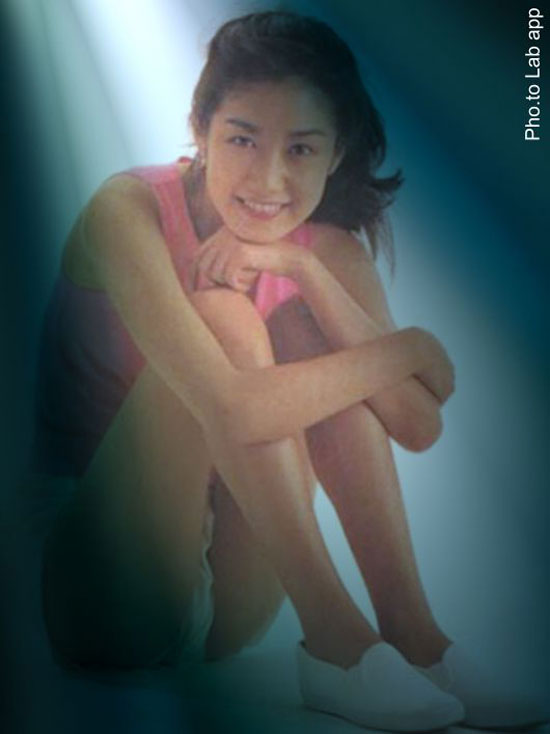 유호정 각선미. 유호정의 20대 시절 사진이 눈길을 끈다. /온라인 커뮤니티