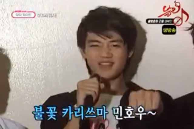 샤이니 Odd 불꽃 카리스마 민호. 아이돌그룹 샤이니 민호의 랩 영상이 눈길을 끈다. / 네이버 영상 캡처