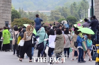 [TF포토] '김현중 입대 풍경'