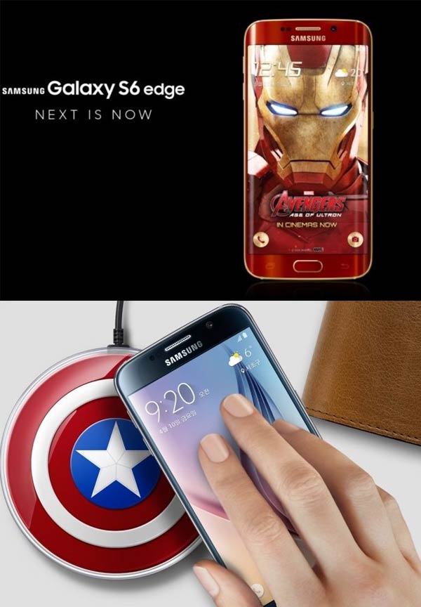 갤럭시s6 아이언맨, 어머 이건 사야 해! 갤럭시 s6 엣지 아이언맨 에디션이 주목받고 있다. / 삼성 제공