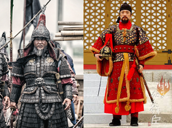 백상예술대상 최민식 대상! 백상예술대상최민식이 핫키워드인 가운데 최민식과 김명민이 연기한 이순신이 주목받고 있다. / 명량 스틸, 불멸의이순신 포스터(오른쪽)