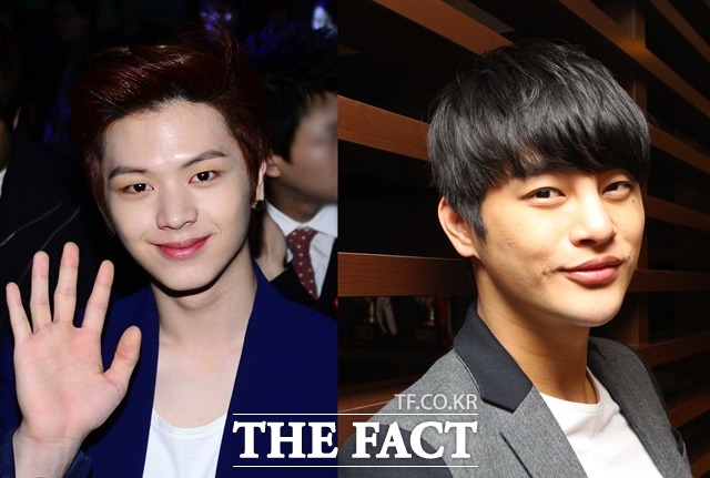 육성재 서인국 닮은꼴. 육성재(왼쪽)가 서인국과 닮은 외모로 눈길을 끌었다. /더팩트 DB