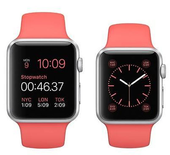 애플워치 한국 판매 애플은 오는 26일부터 애플 온라인 스토어, 프리스비 등 애플 공식 대리점과 스페셜 스토어인 서울의 분더샵 청담에서 애플워치를 판매한다고 밝혔다./ 애플 홈페이지 캡처