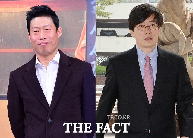 유해진 손석희 나이 차. 유해진(왼쪽)과 손석희 나이 차가 14살이라고 알려져 놀라움을 자아냈다. /더팩트 DB