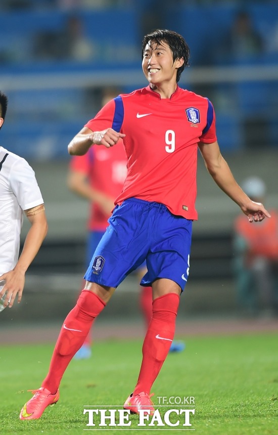 한국 2-0 UAE 한국이 11일 열리고 있는 UAE와 친선경기에서 2-0으로 앞서 있다. / 더팩트DB