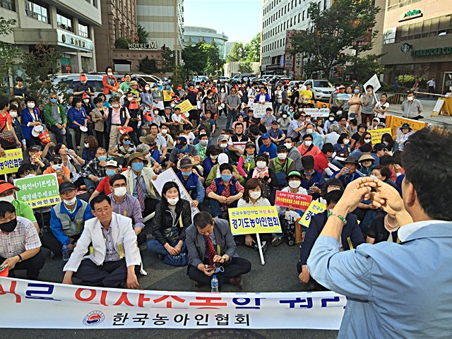 수화도 언어로 인정하라 농아인들은 수화의 언어적 지위 인정을 촉구하며 관련 법안 통과를 기다리고 있다./한국농아인협회 제공