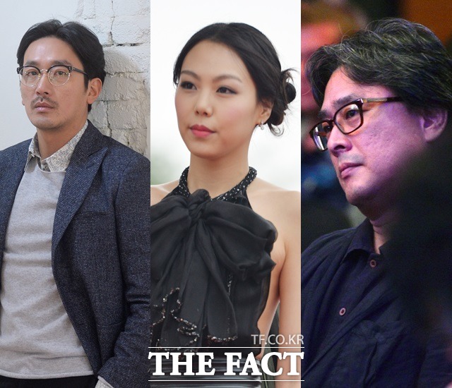 일본으로 떠난 배우 하정우 김민희와 박찬욱 감독. 영화 아가씨가 일본 나고야에서 첫 촬영을 시작했다./더팩트DB