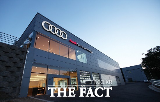 아우디 원주서비스센터, 연면적 2265㎡ 확장 이전 아우디 코리아는 공식 딜러인 한서모터스가 아우디 서비스 원주를 확장 이전 오픈했다고 22일 밝혔다. / 아우디 코리아 제공