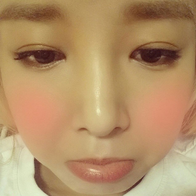 원더걸스 유빈 귀여운 셀카! 원더걸스 유빈이 귀여운 셀카를 공개했다. / 원더걸스 유빈 인스타그램
