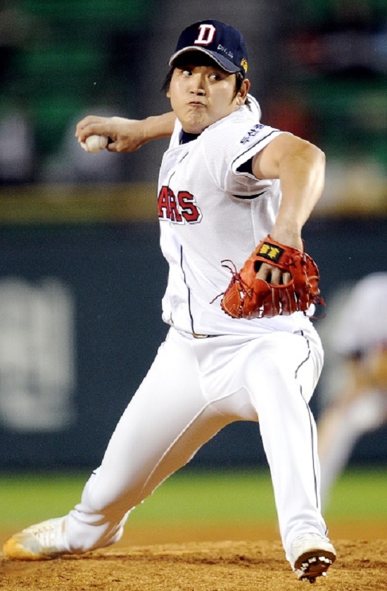 임태훈 임의 탈퇴! 두산 관계자가  25일 잠실구장에서 열린 SK와 두산의 시즌 8차전을 앞두고 임태훈의 임의 탈퇴를 발표했다. / 두산 베어스 제공