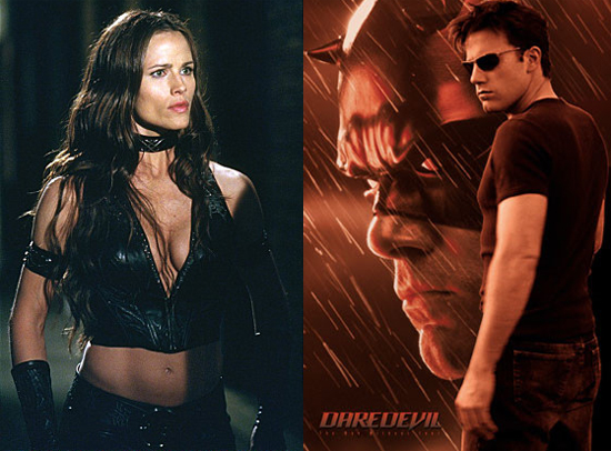 벤 에플렉-제니퍼 가너 이혼. 할리우드 배우 벤 애플렉(오른쪽)과 제니퍼 가너가 10년 결혼 생활에 종지부를 찍었다. /영화 데어데블 스틸