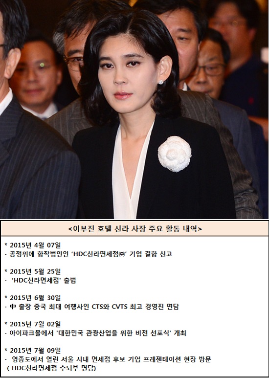 이부진 사장은 HDC신라면세점 출범 이후 서울 지역 면세점 유치를 위해 국내외에서 광폭 행보를 이어가며 존재감을 드러냈다.